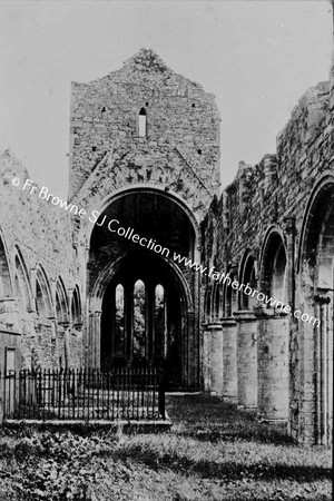 CISTERCIAN ABBEYS ALBUM BOYLE ABBEY 1148  PAGE 7